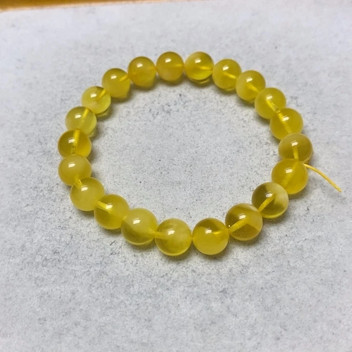 蜜蜡未镶嵌裸石串