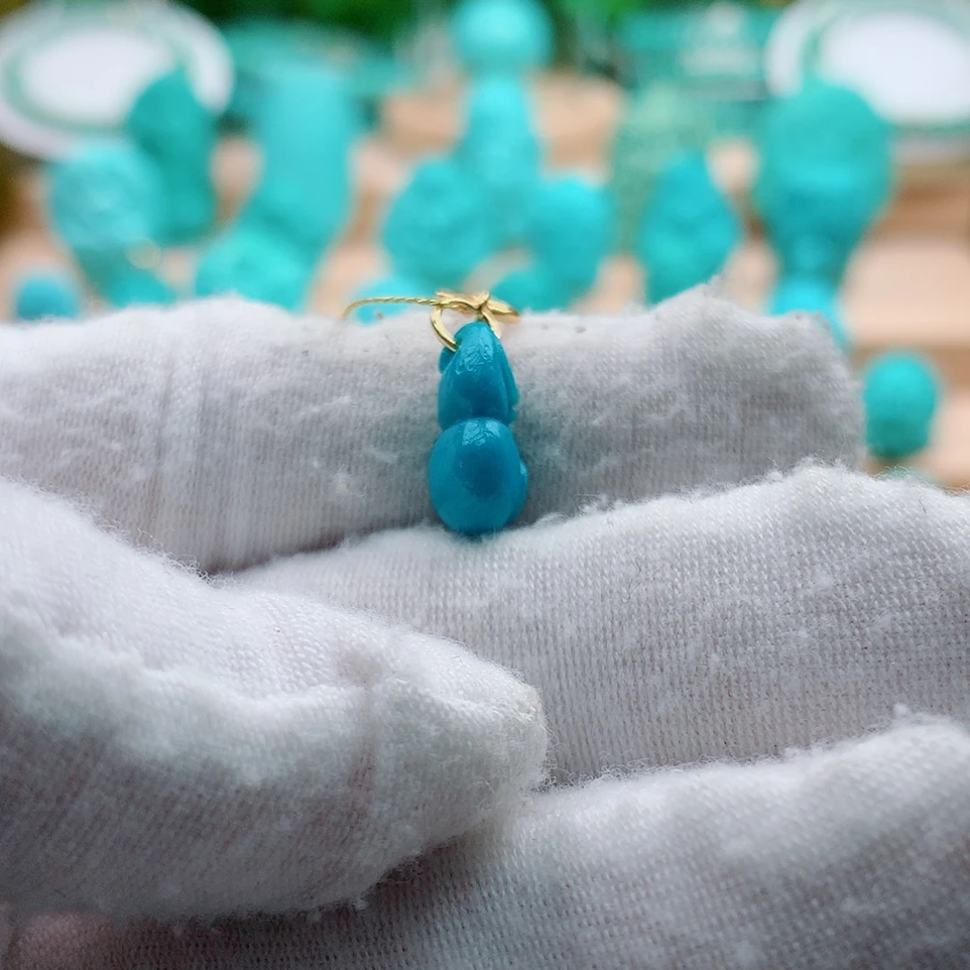 绿松石未镶嵌配饰