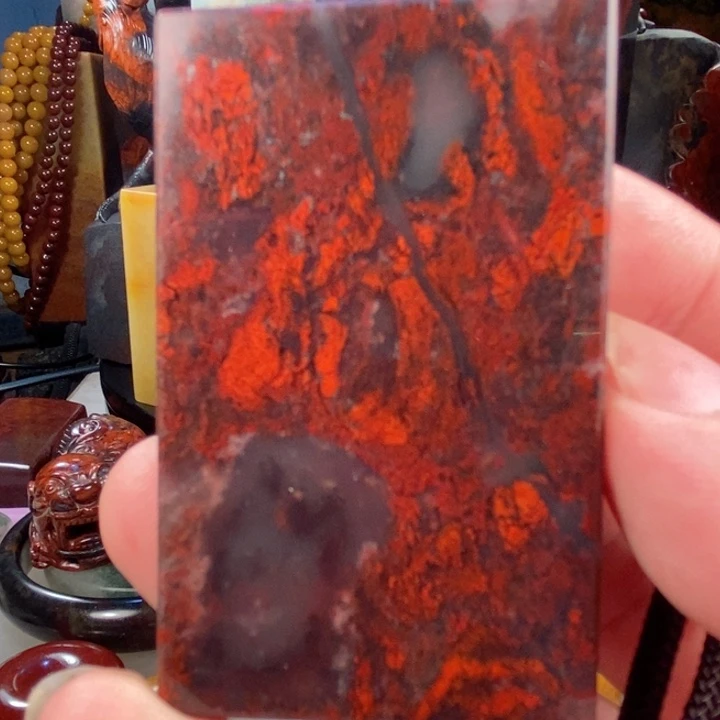 玉桂林鸡血红牌子