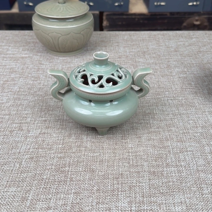 摆件陶瓷旧藏摆件