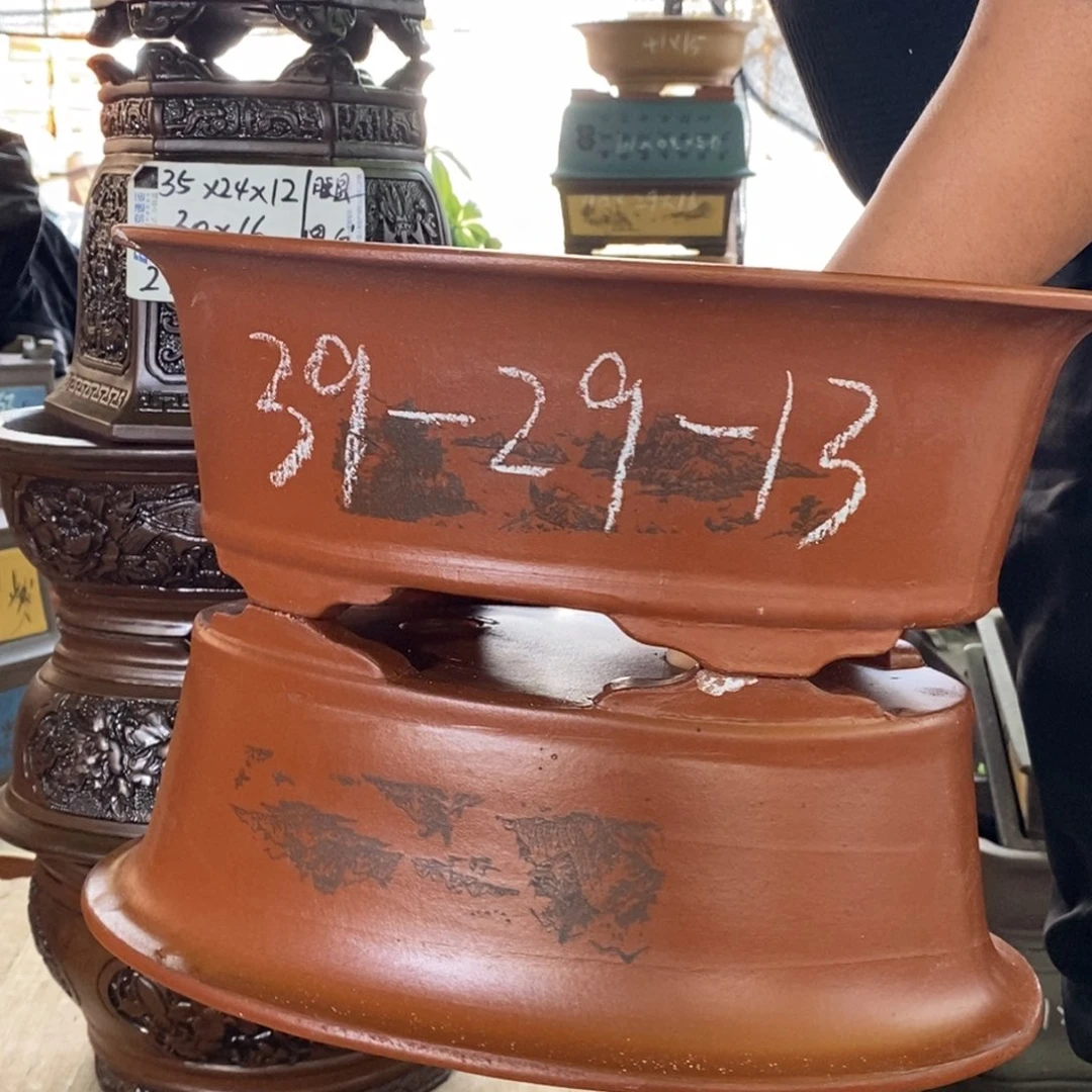 紫砂花盆紫砂紫砂