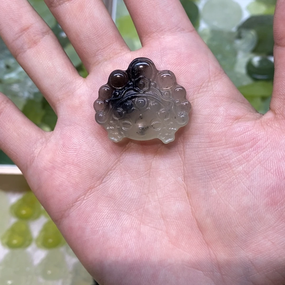 岫玉未镶嵌吊坠(不含链)