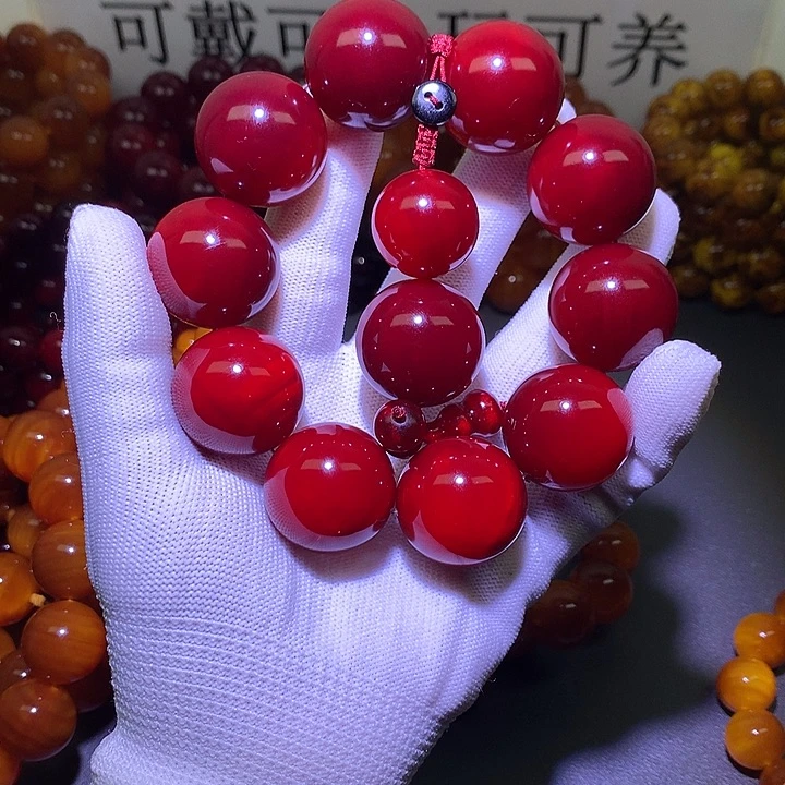 手串/手链松木2.6 帝王血龙木高冰透