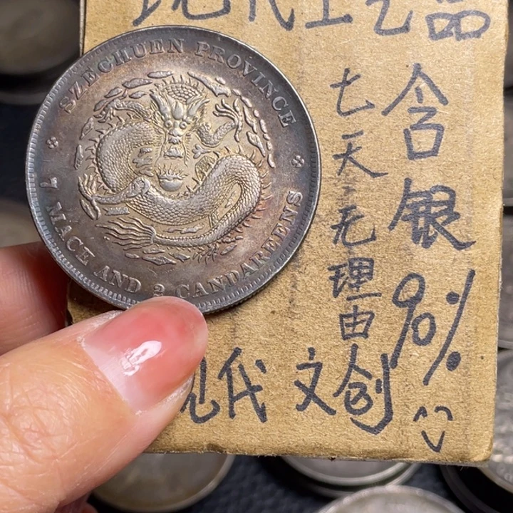 醉***戈金属四川工艺品银元