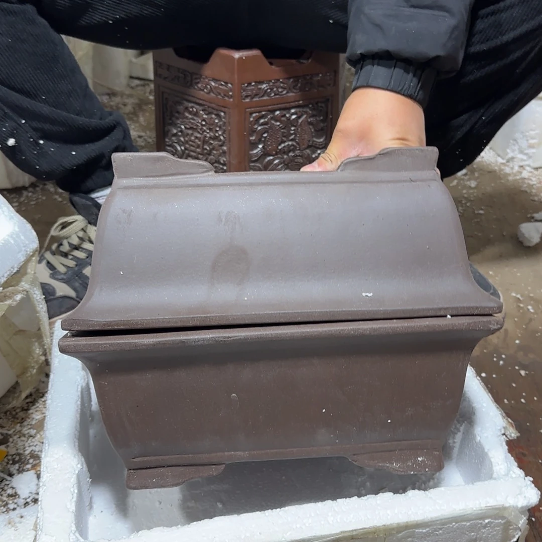 紫砂花盆口径为一个