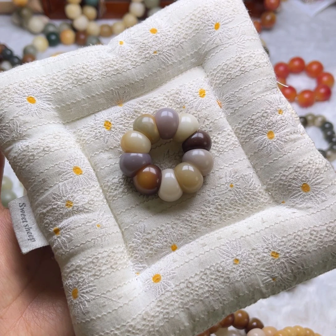 菩提根/象牙果吊坠蒜瓣手捻卡14微瑕464