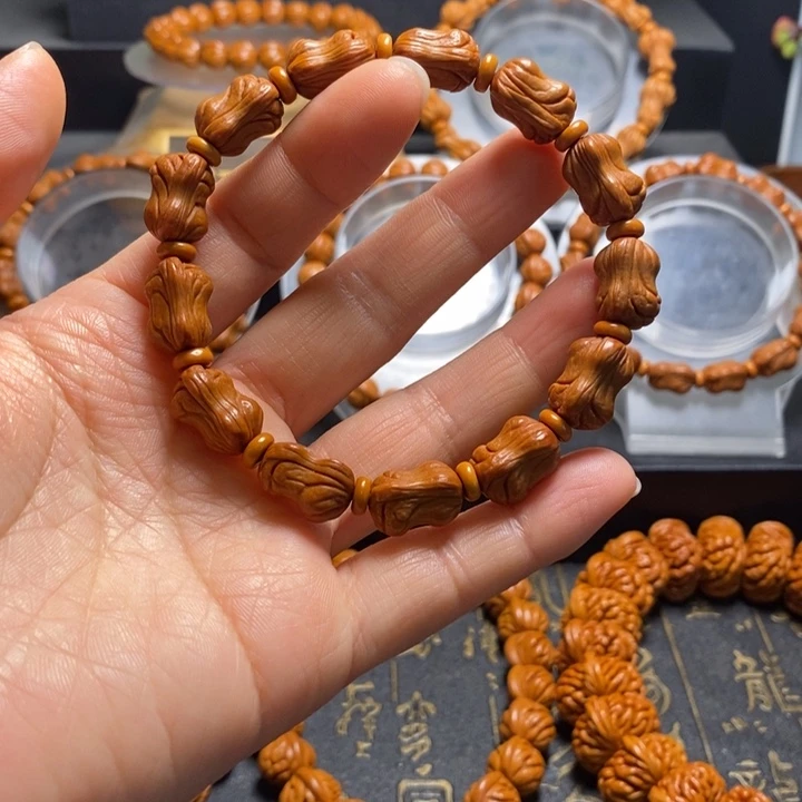 桃核手串迷你小花生手串10