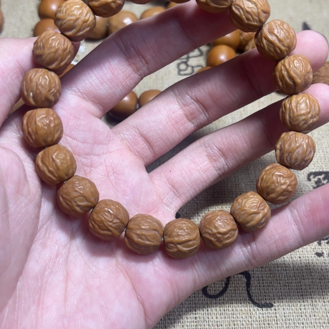 猴头核桃手串筋脉