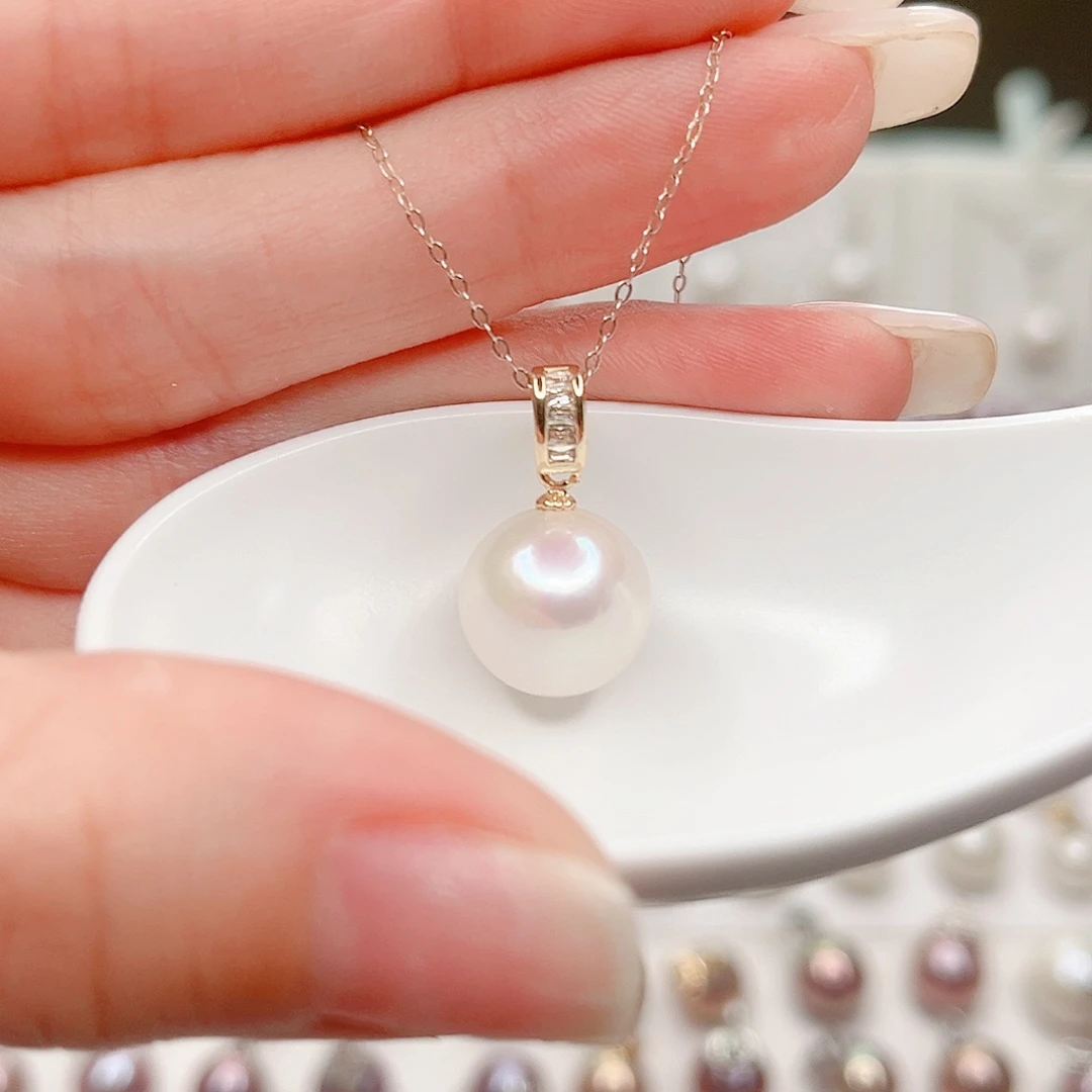 淡水珍珠合金吊坠(赠链)