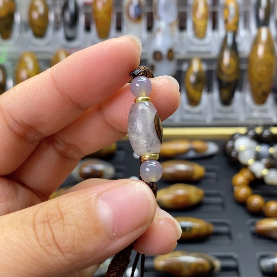 玛瑙/玉髓颈饰合金金*金