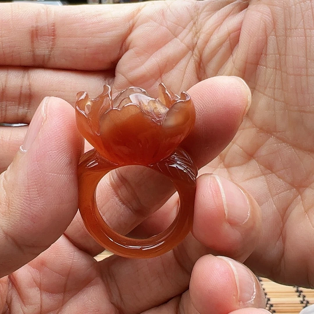 未镶嵌玛瑙/玉髓珠宝半成品
