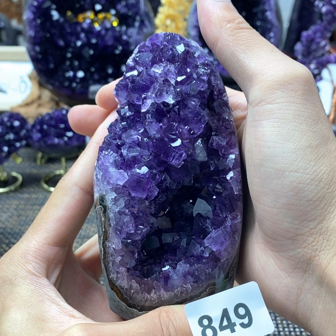 大型摆件（非配饰）紫晶未镶嵌