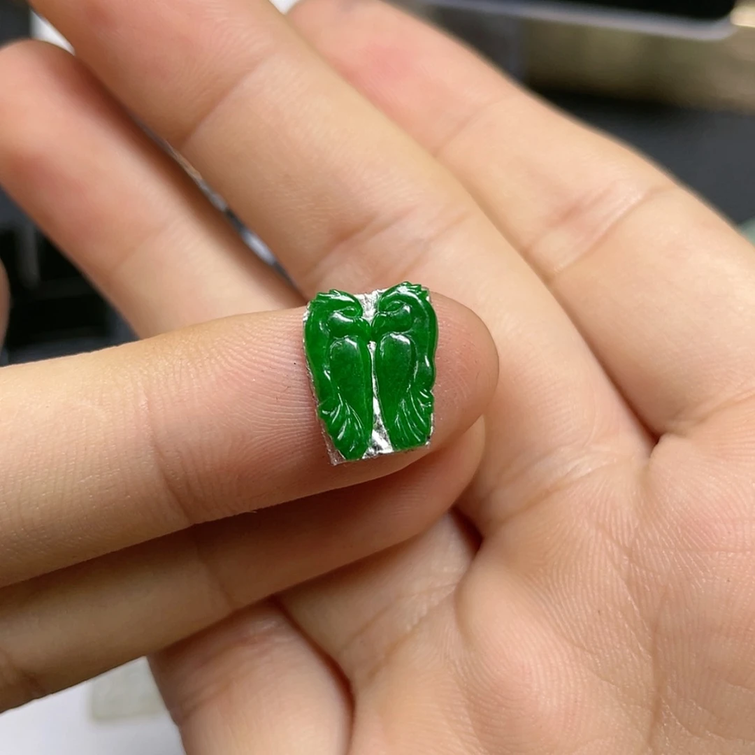 【闪购商品】颈饰未镶嵌翡翠鸳鸯