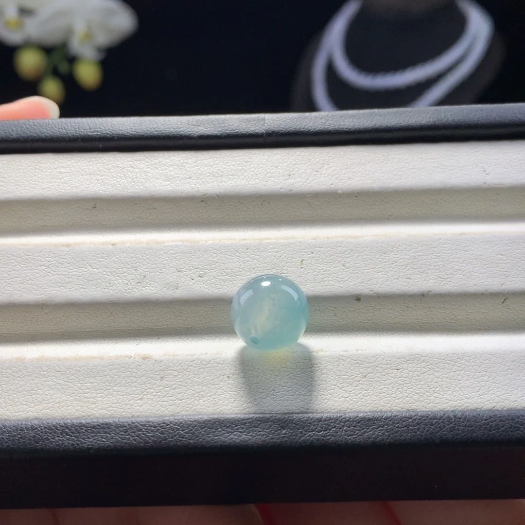 翡翠未镶嵌手串卡11.6星空蓝