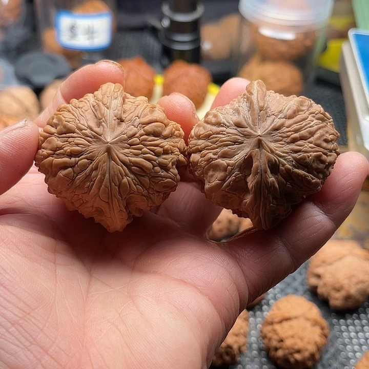 把件桃核全品门墩边46