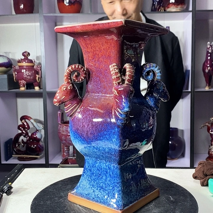 瓷片中国神垕精品钧瓷