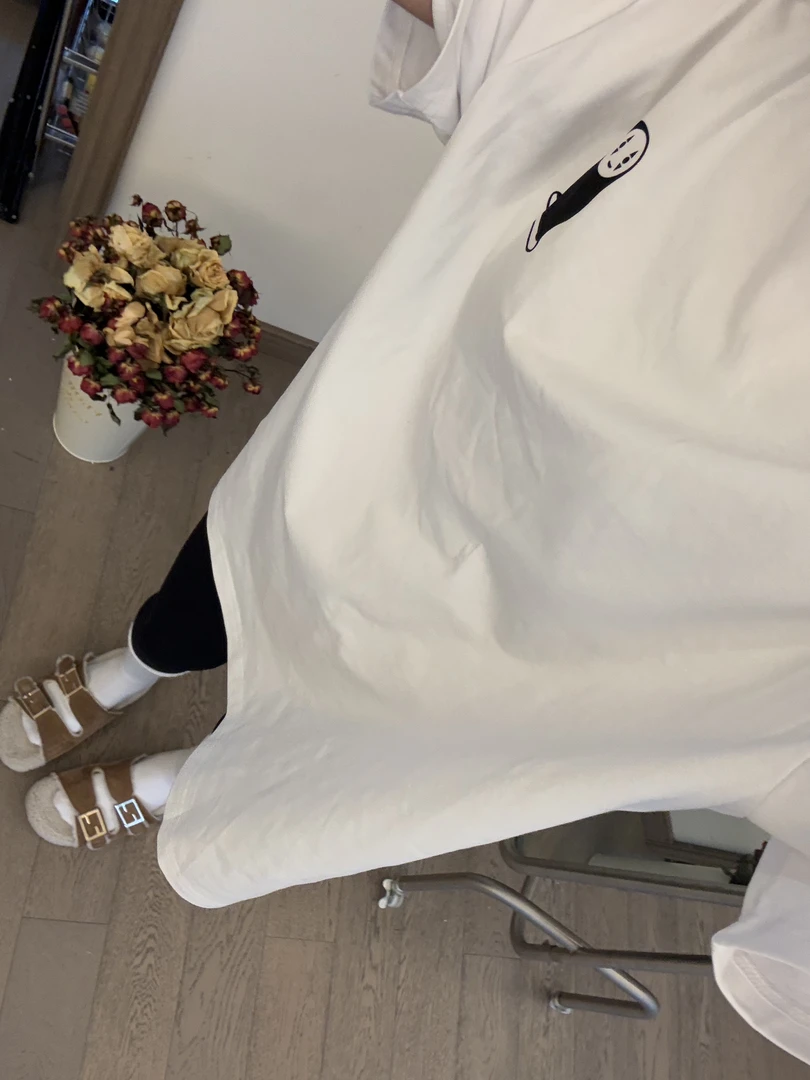 小书包休闲百搭大码时尚情侣夏季宽松潮流印花圆领