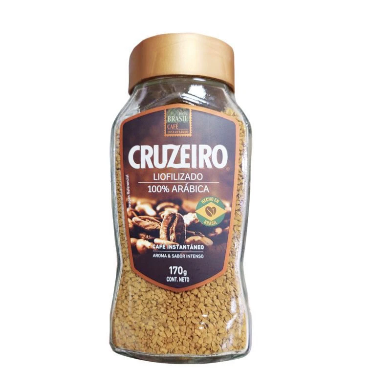 【26年8月到期】巴西原装进口CRUZEIRO冻干咖啡美式烘焙摩卡黑咖啡