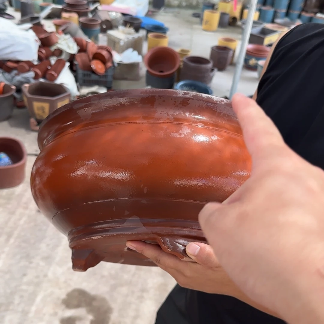 紫砂花盆口径30.15口径