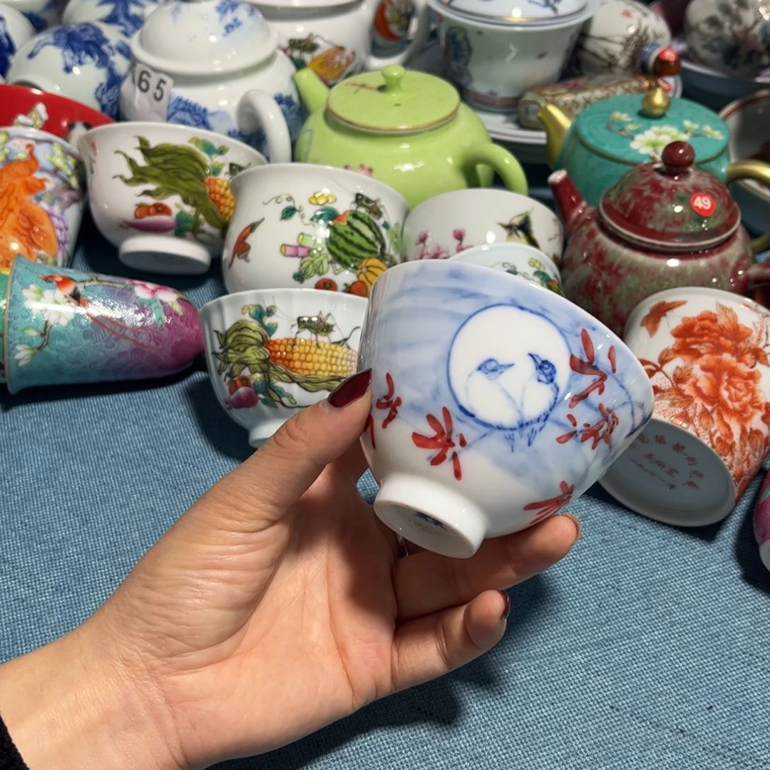 景德镇陶瓷手工手绘