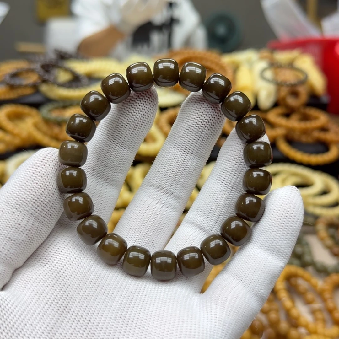 手串菩提根/象牙果10.11 5年 鬼工 黑衣