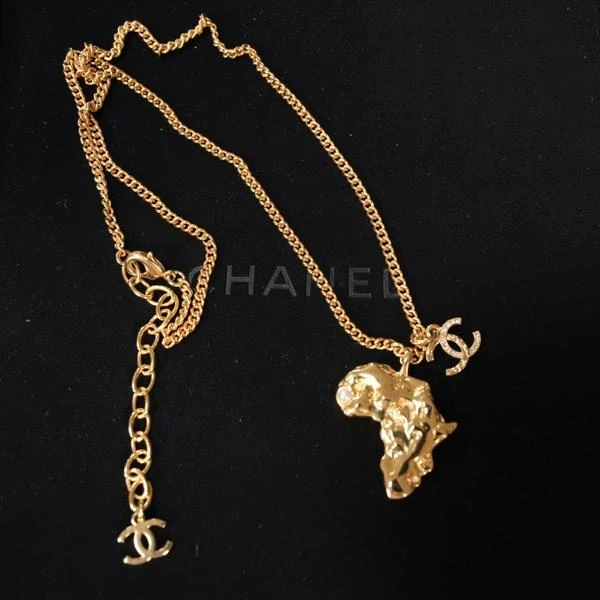 95新 Chanel/香奈儿 Chanel 达喀尔地形吊坠项链