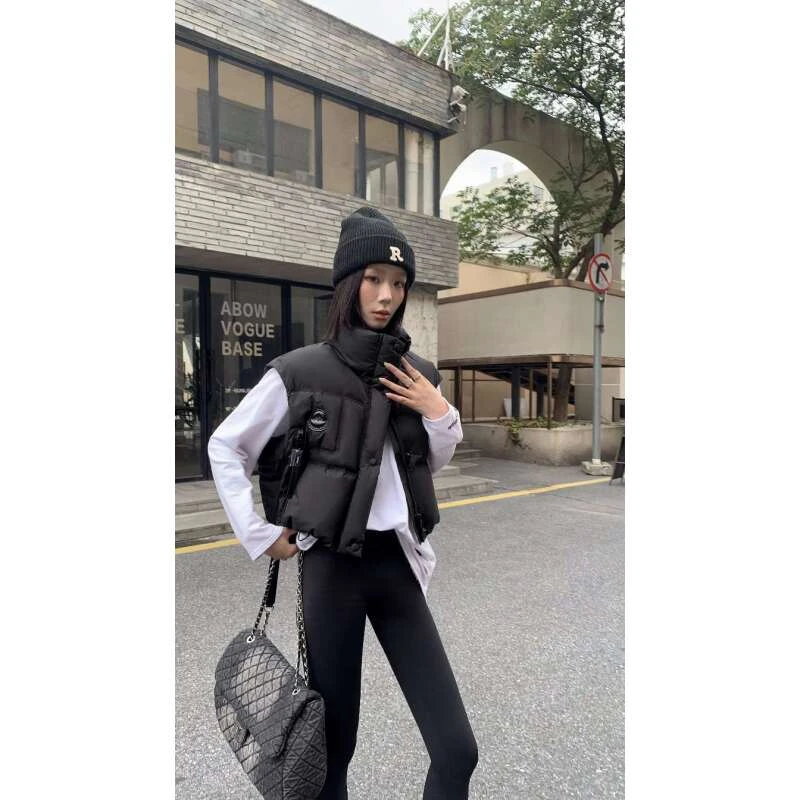 【慈城】FS627羽绒服马甲冬季保暖外套女