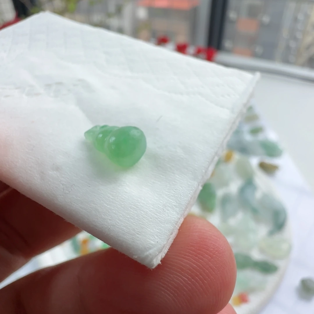 定制翡翠未镶嵌夜***夜定制翡翠毛货不退不换