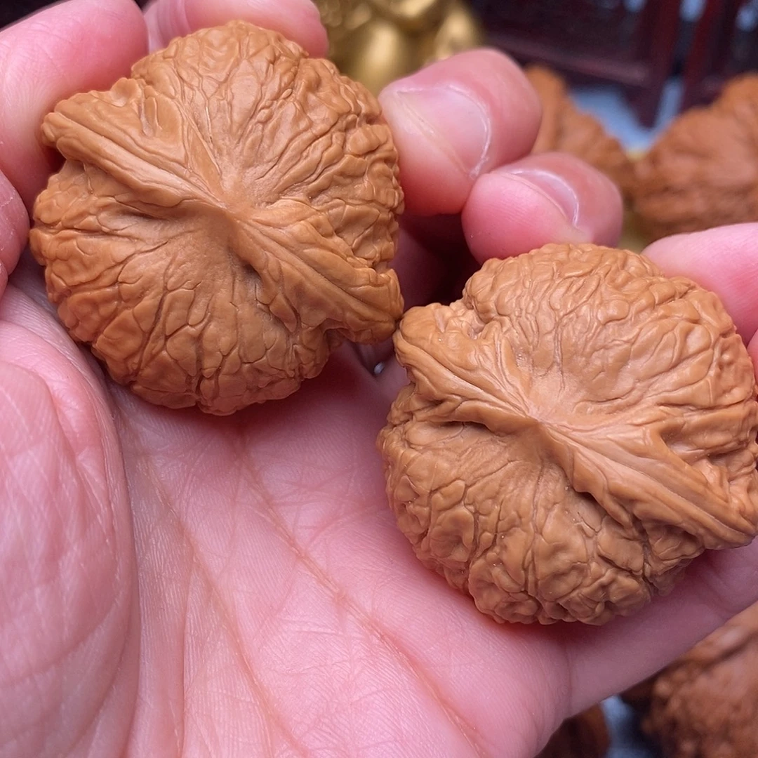 文玩核桃把件毕业全品乾隆磨40尺绝配