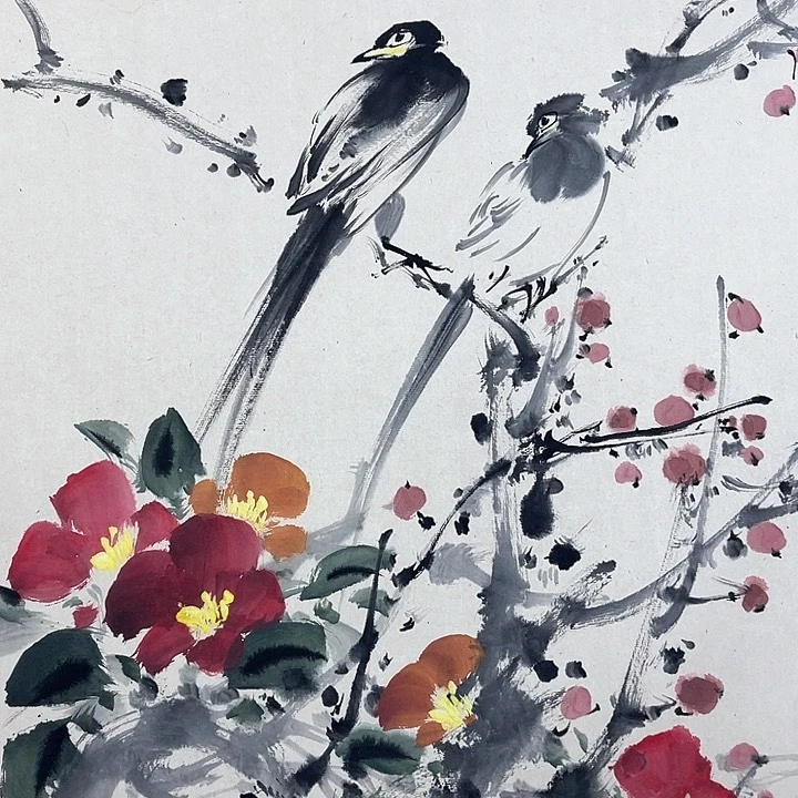 侠**颜精品国画精品作品