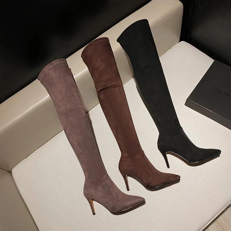 DJ时尚长靴-A2251黑色