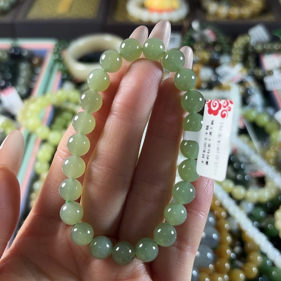 和田玉未镶嵌手链278