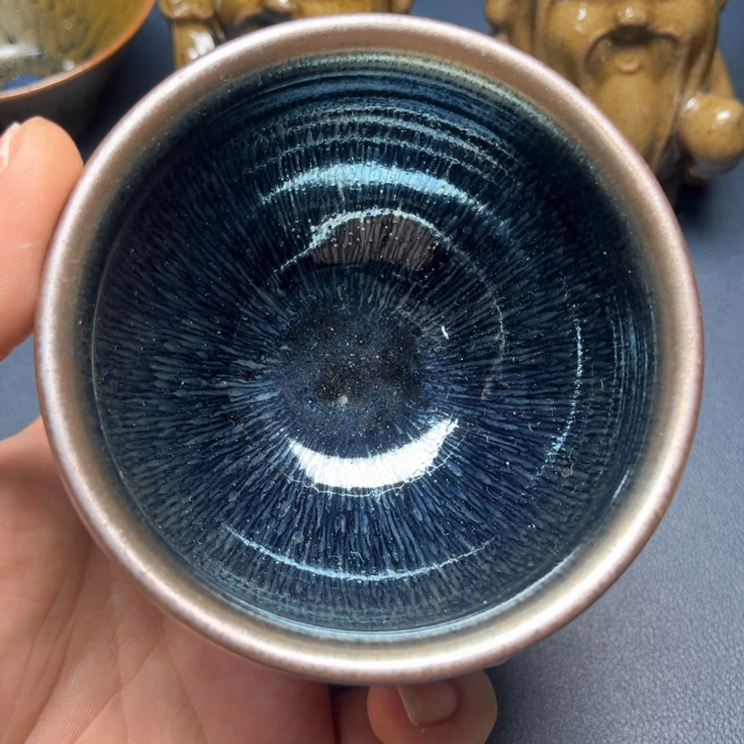 茶盏建盏手握泡茶主人杯