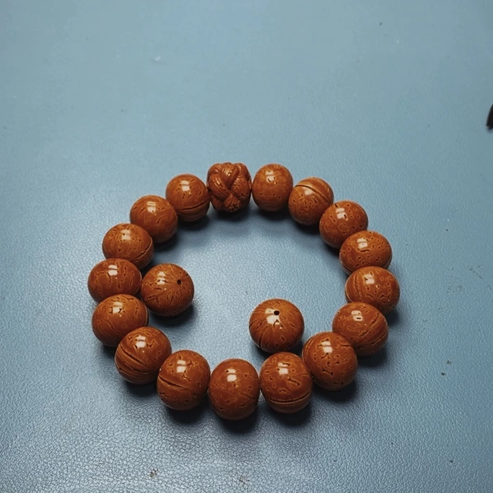 桃核手串算盘17全品16颗