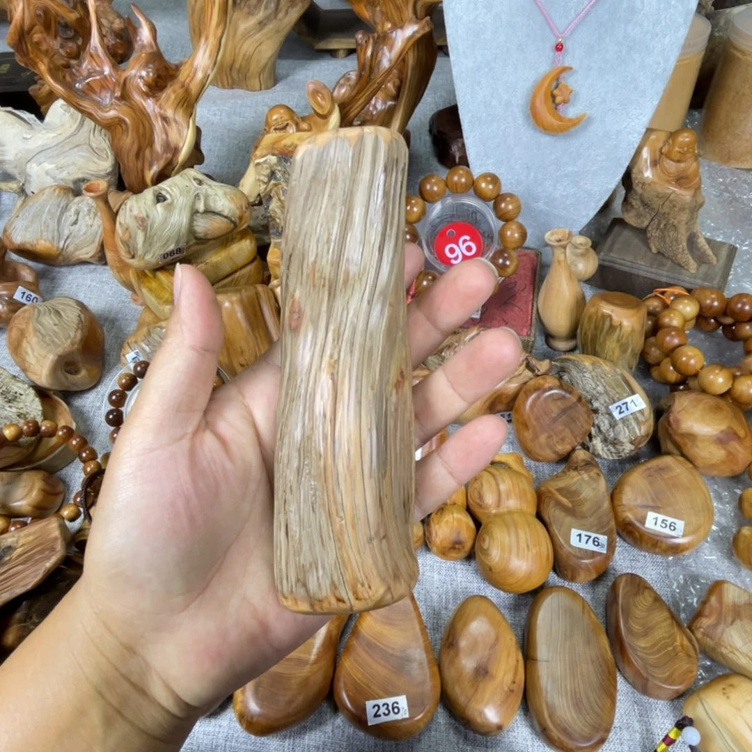 柏木太行崖柏随形手把棍有裂介意慎拍