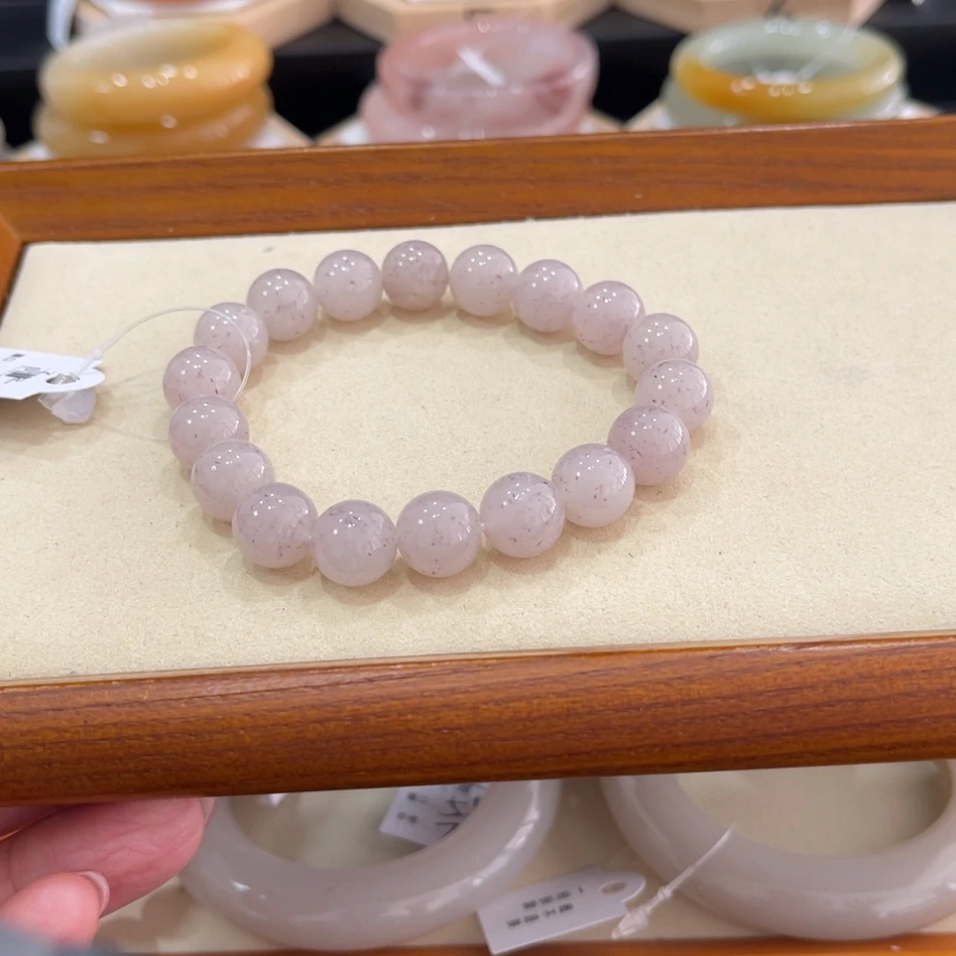 未镶嵌手镯石英质玉