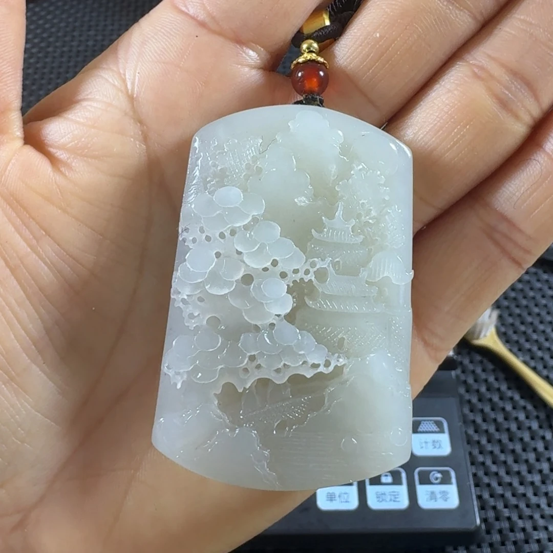 和田玉挂件未镶嵌