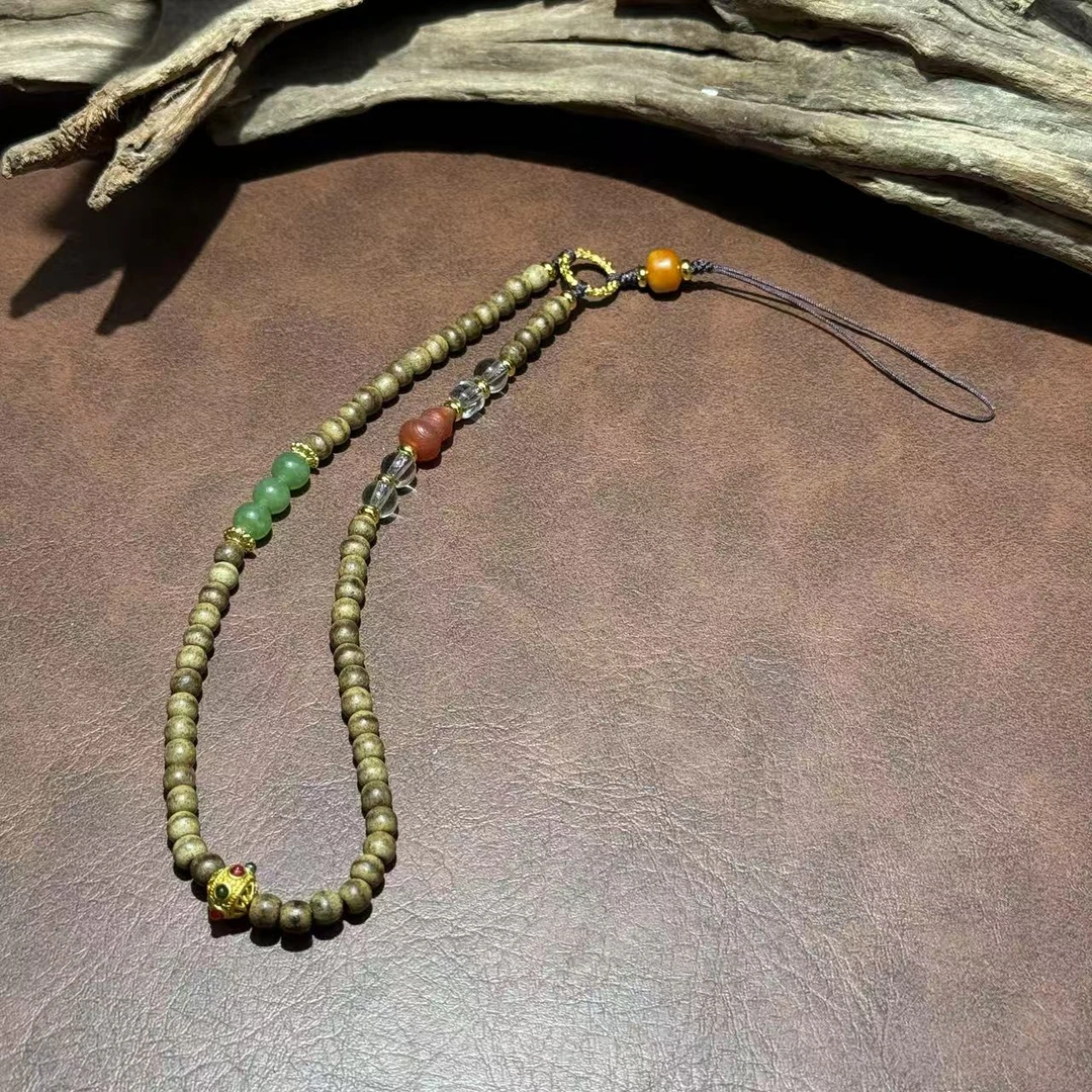 【与帅珠宝】玛瑙DIY黄油一线挂链D021610——多样性发其一