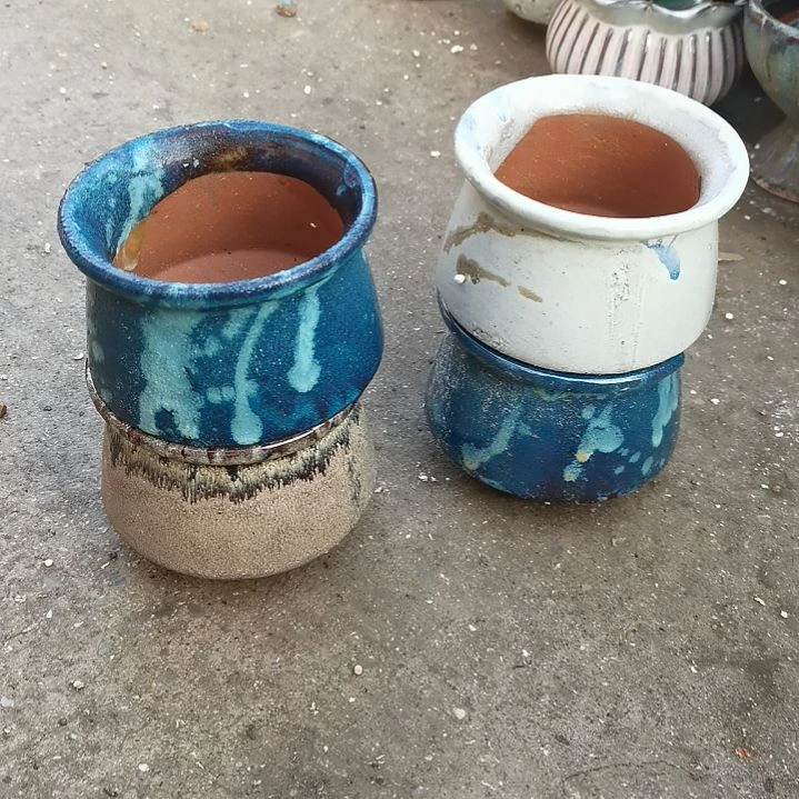 红陶口11高9瑕疵颜随机四个