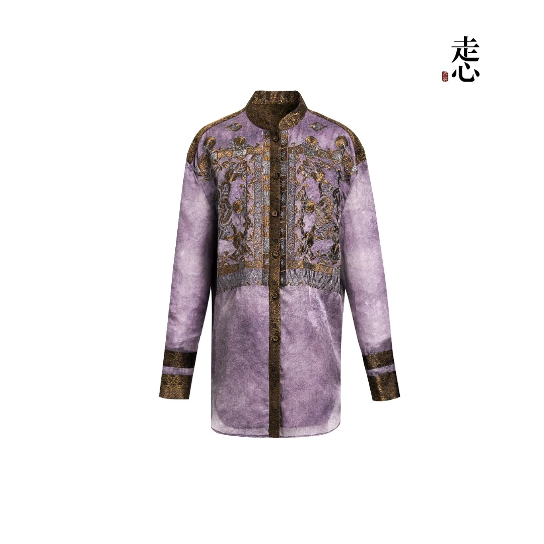 【走心非遗】莲花三兔 衬衫25ZY51160025