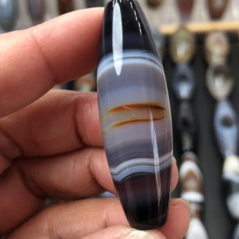 玛瑙/玉髓未镶嵌吊坠(不含链)