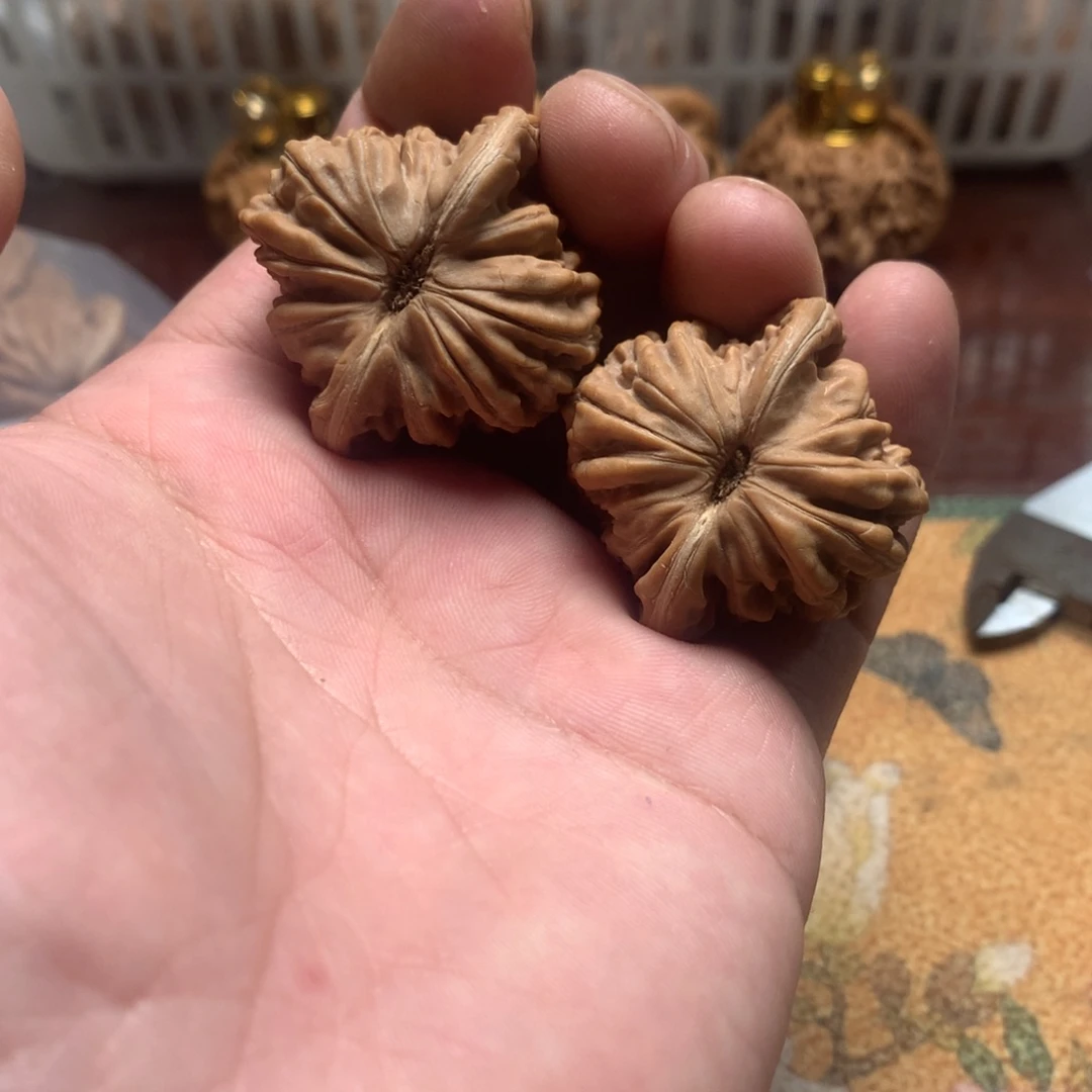 F***℃吊坠文玩核桃四座楼