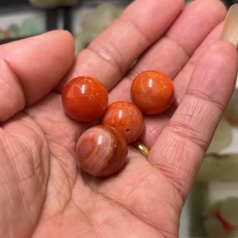 玛瑙/玉髓颈饰合金?***?