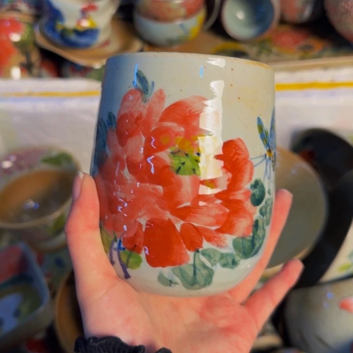 瓷片景德镇陶瓷手工手绘