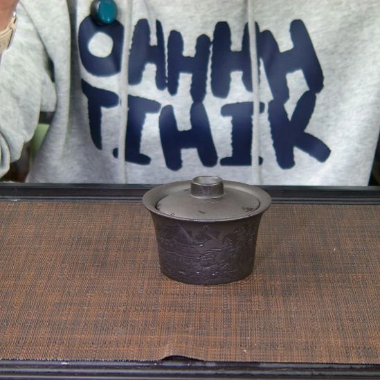 茶杯紫砂高货放漏