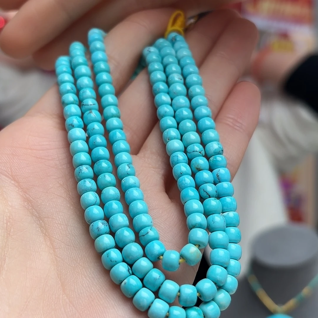 绿松石未镶嵌颈饰