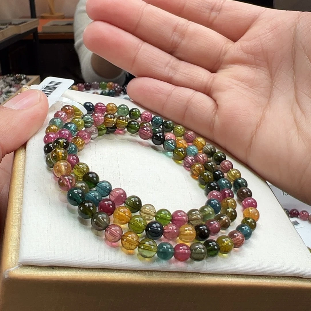 碧玺手串未镶嵌5.3mmmmmm