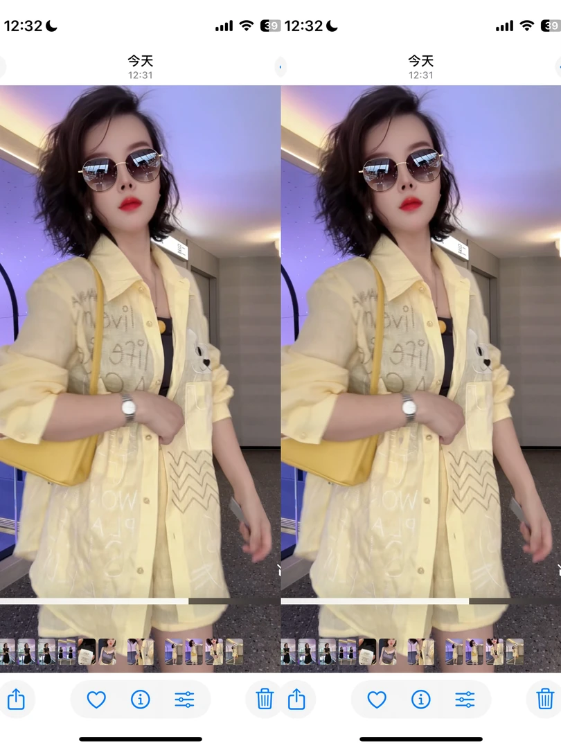 【小韩家】欧货2025夏季新款卡通猫咪两件套长袖衬衫+短裤