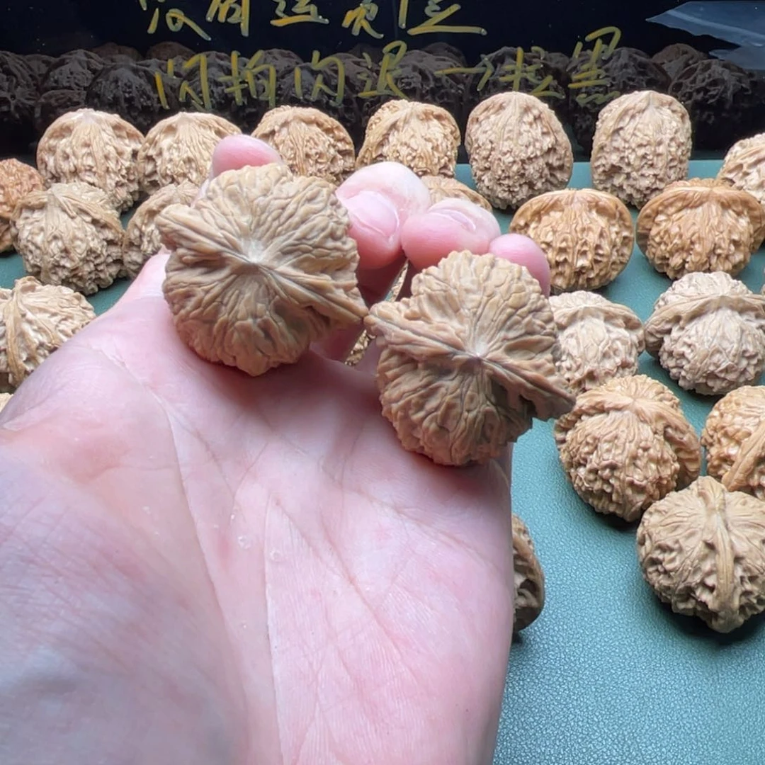 核桃把件37全品小磨盘