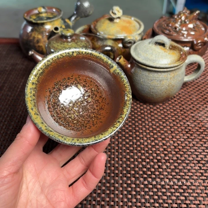 紫砂茶杯小主人杯100